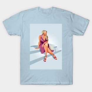 Model Posing T-Shirt